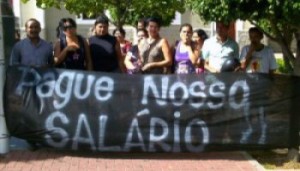 Salarios atrasados Nova Palmeira