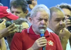 Lula no sindicato dos bancários