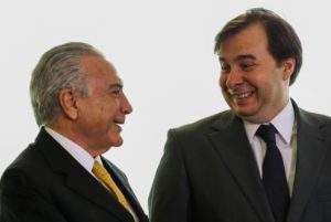 Rodrigo e Temer