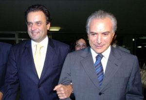 Temer e Aecio