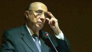 03 05 2017 Brasilia DF Brasil- Ministro da Fazenda, Henrique Meirelles, faz palestra de encerramento do 9Âº FÃ³rum Liberdade de Imprensa e Democracia, promovido pela OAB/DF(Marcello Casal Jr Agencia Brasil)