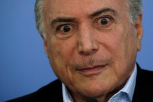 Temer assustado