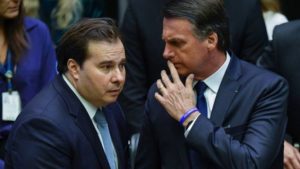 Rodrigo e Bolsonaro