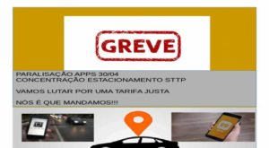 greve motoristas de aplicativos