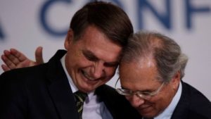 PAULO GUEDES E BOLSONARO E PAULO GUEDES